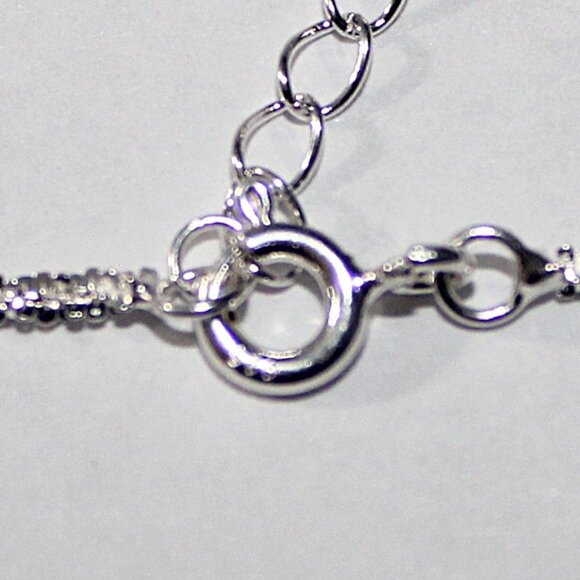 Sterling Silver Margurita Chain Necklace - Picture 3 of 5